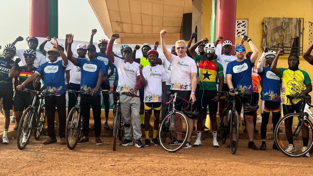 EU kick-starts “Ride with Europe” to mark 50 years in Ghana