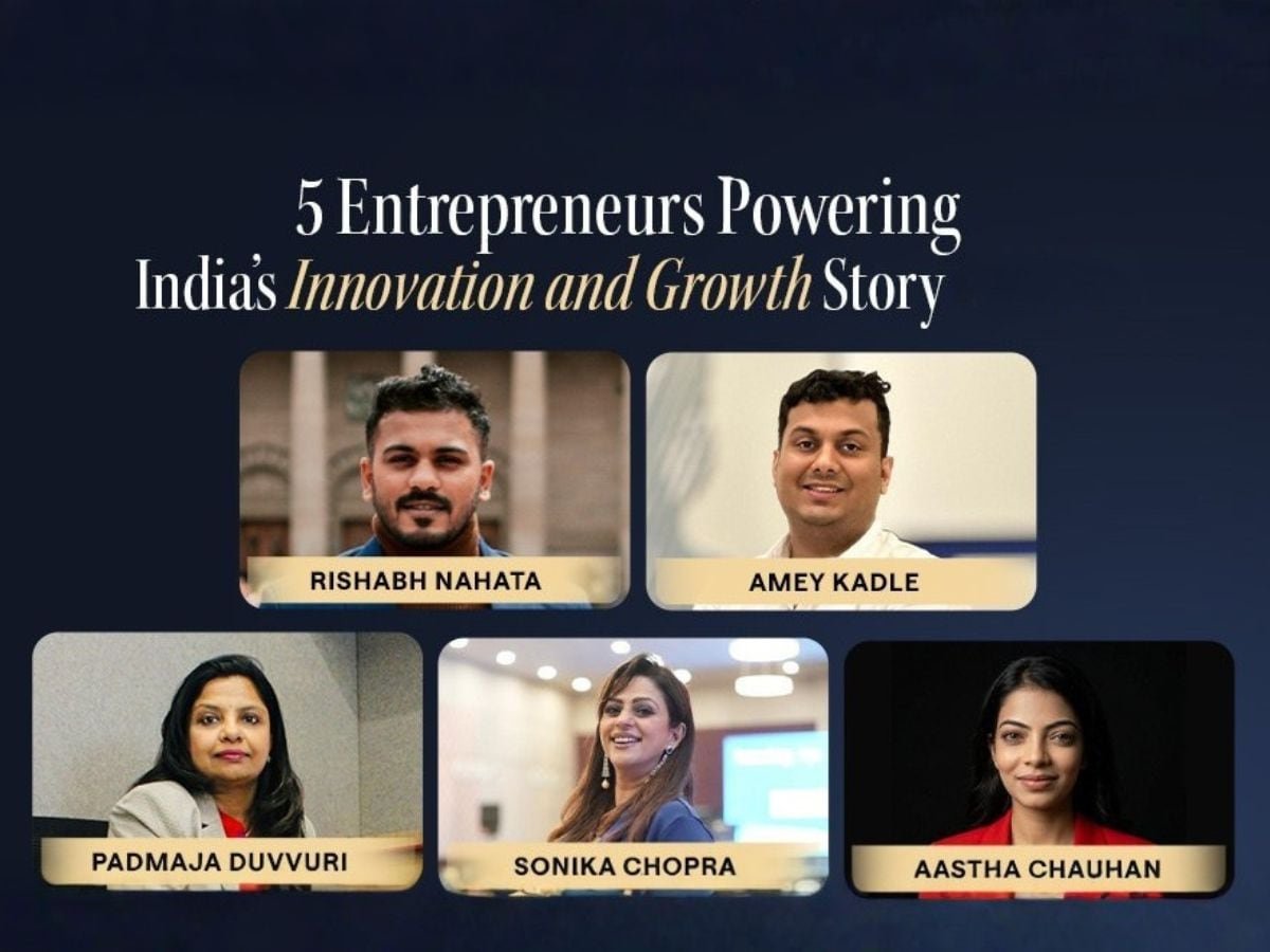 5 Entrepreneurs powering India’s innovation and growth story