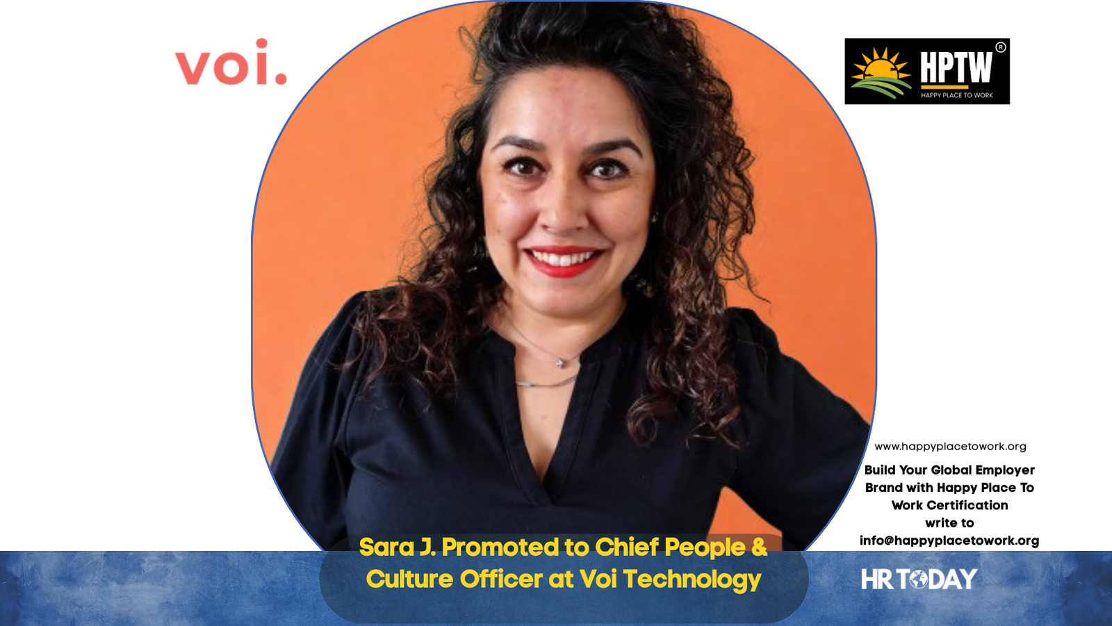 Sara J. Promoted to Chief People & Culture Officer at Voi Technology