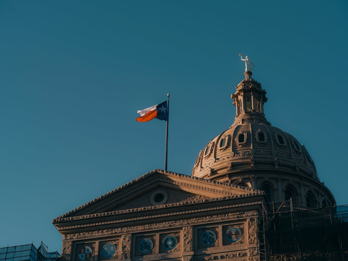 The Texas State Capitol in Austin in March 2025. Startups based in Texas raised more venture capital in the first quarter than startups based in Massachusetts.