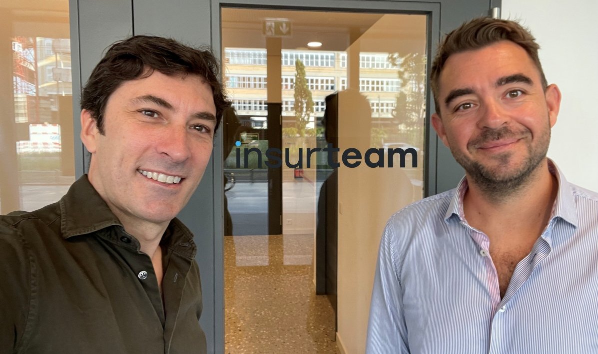 Insurteam CEO Saverio Patimo with CTO Rafal Szumilas