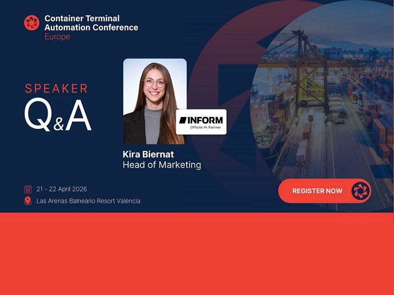 CTAC Europe 2026 Speaker Spotlight, Kira Biernat, Head of Marketing at Terminal & Distribution Center Logistics by INFORM