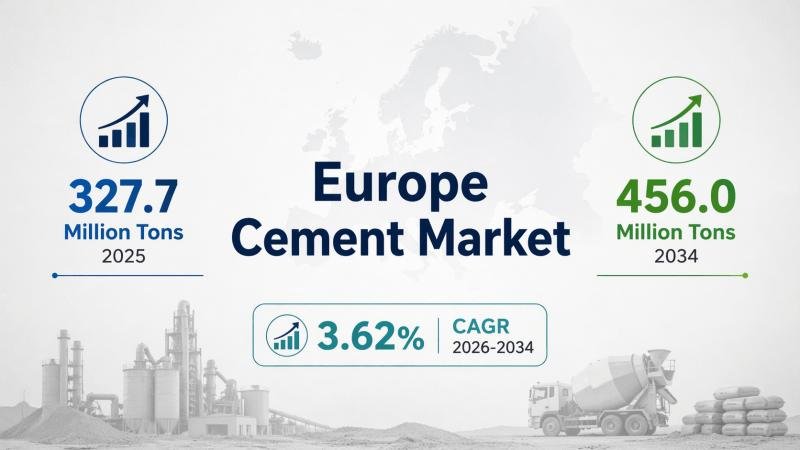 Europe Cement Market Report 2026, Share, Growth, Trends
