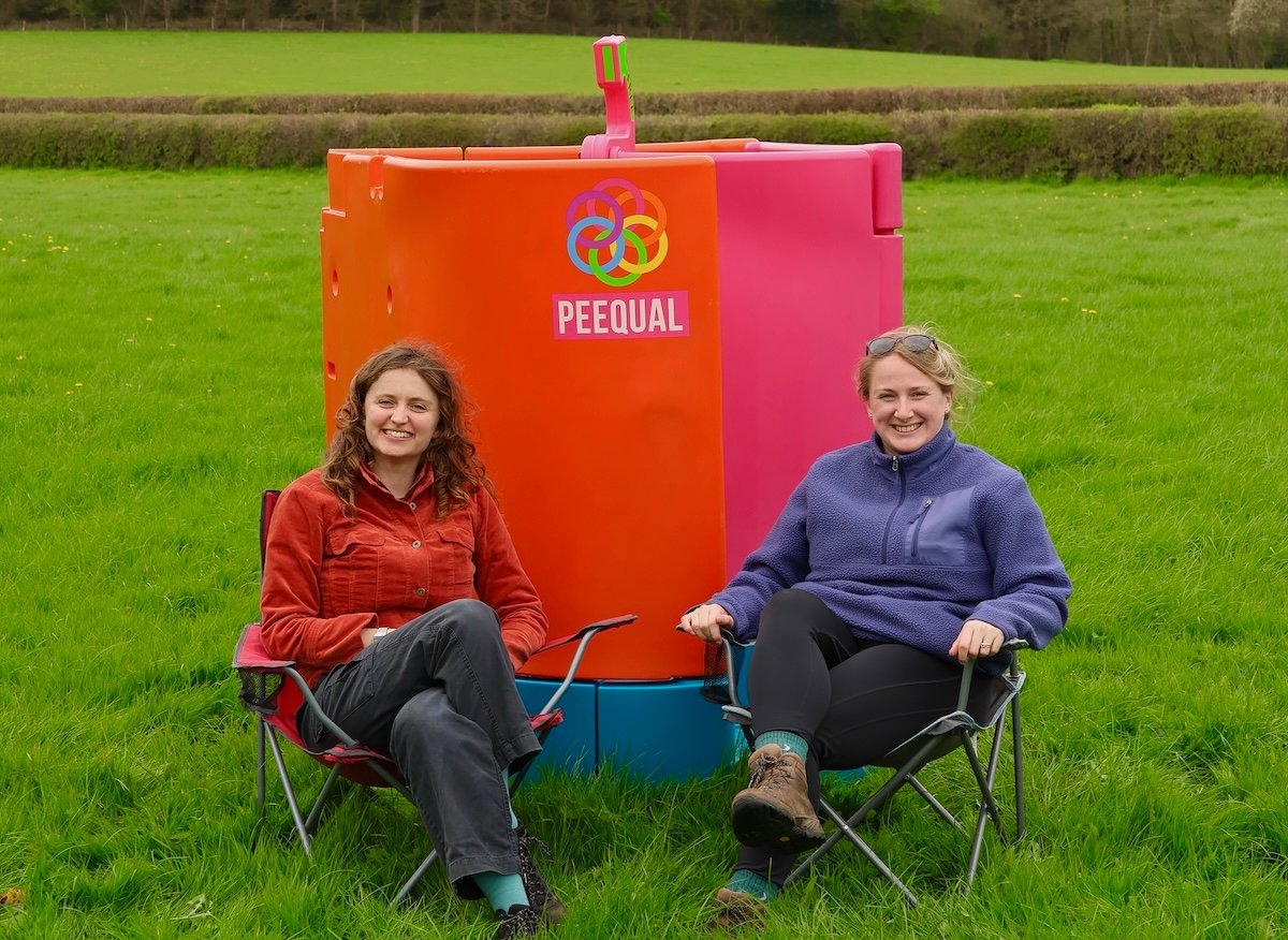 Loo pioneers unveil latest toilet at London Marathon