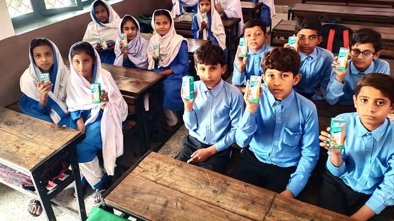 Punjab’s School Meal Program is Embracing Sustainability Through Recyclable Milk Cartons