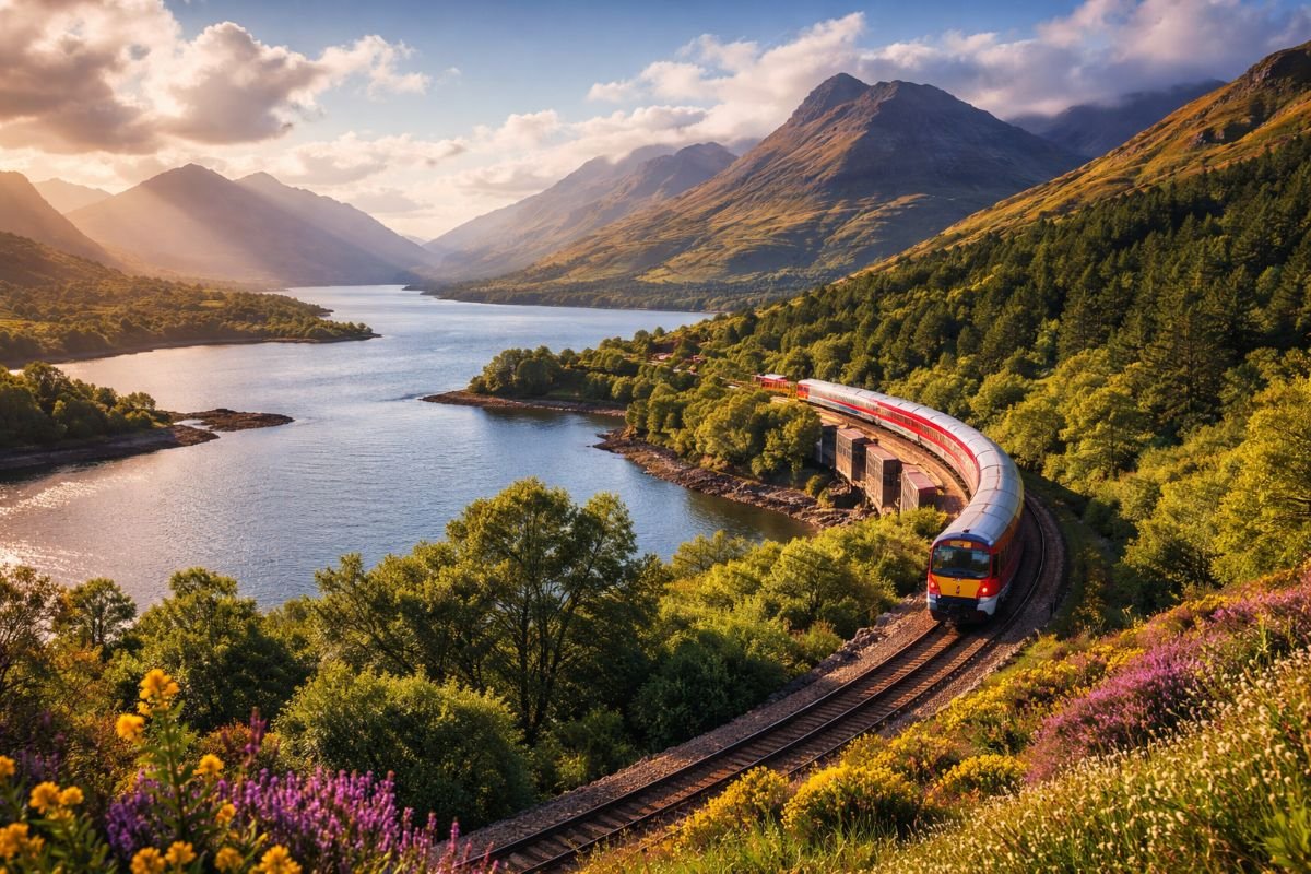 Scotland’s kyle line crowned europe’s most breathtaking rail journey as slow tourism surges