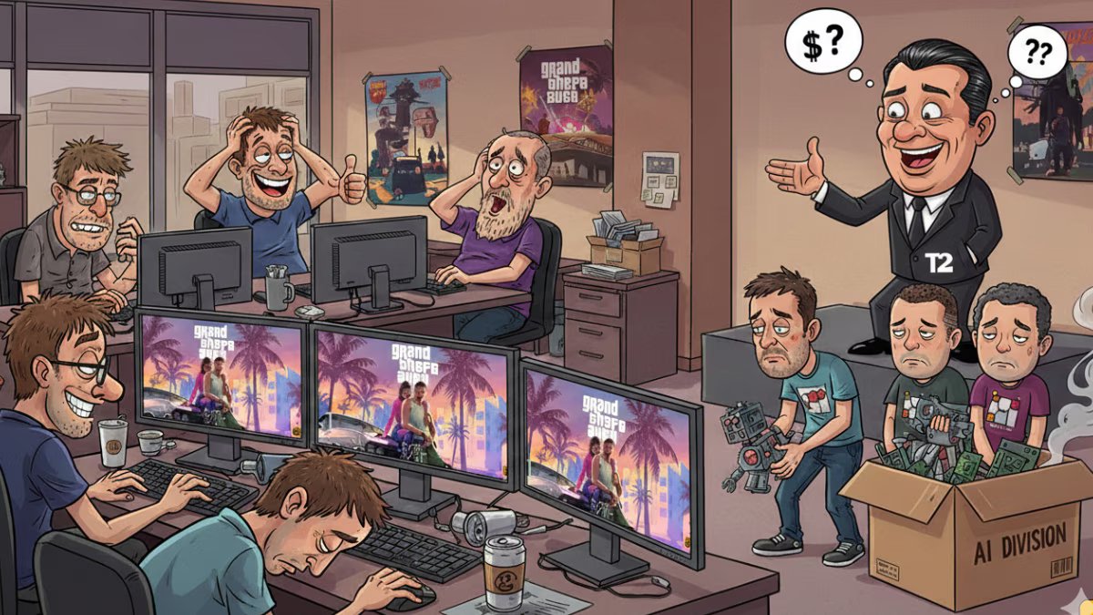 GTA VI maker Take-Two lays off entire AI team weeks after promising to embrace generative AI - Technology News