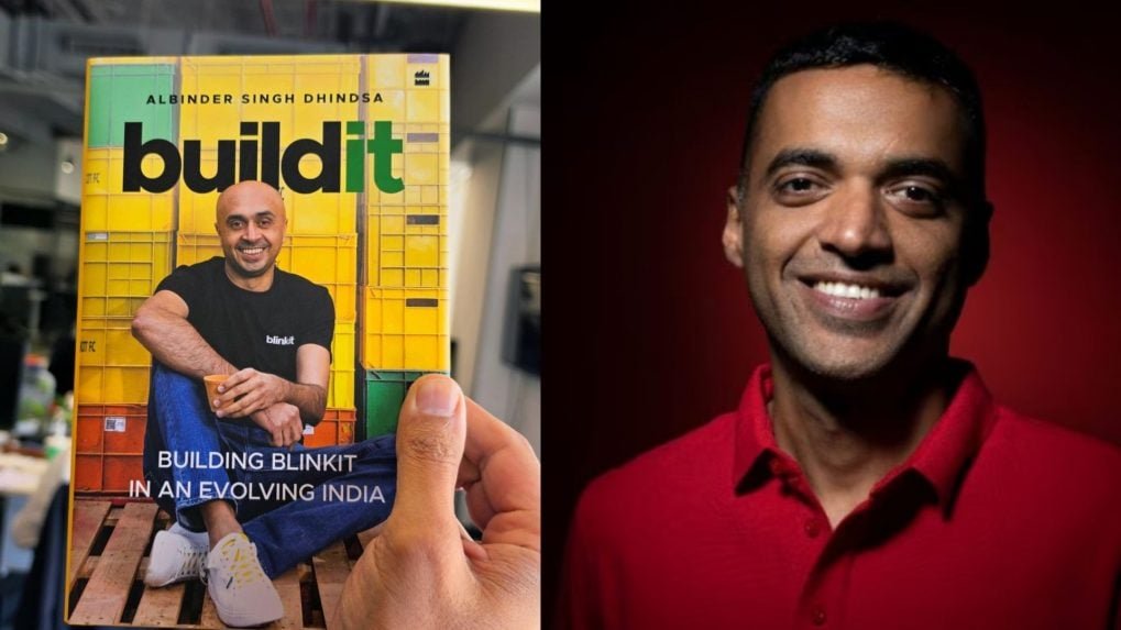 Deepinder Goyal backs Albinder Singh Dhindsa’s ‘Buildit’ as book launches on Blinkit