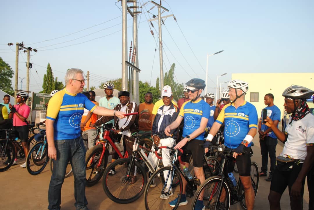 I wish more Ghanaians would bike to work - EU ambassador’s ride highlights climate and road safety gaps