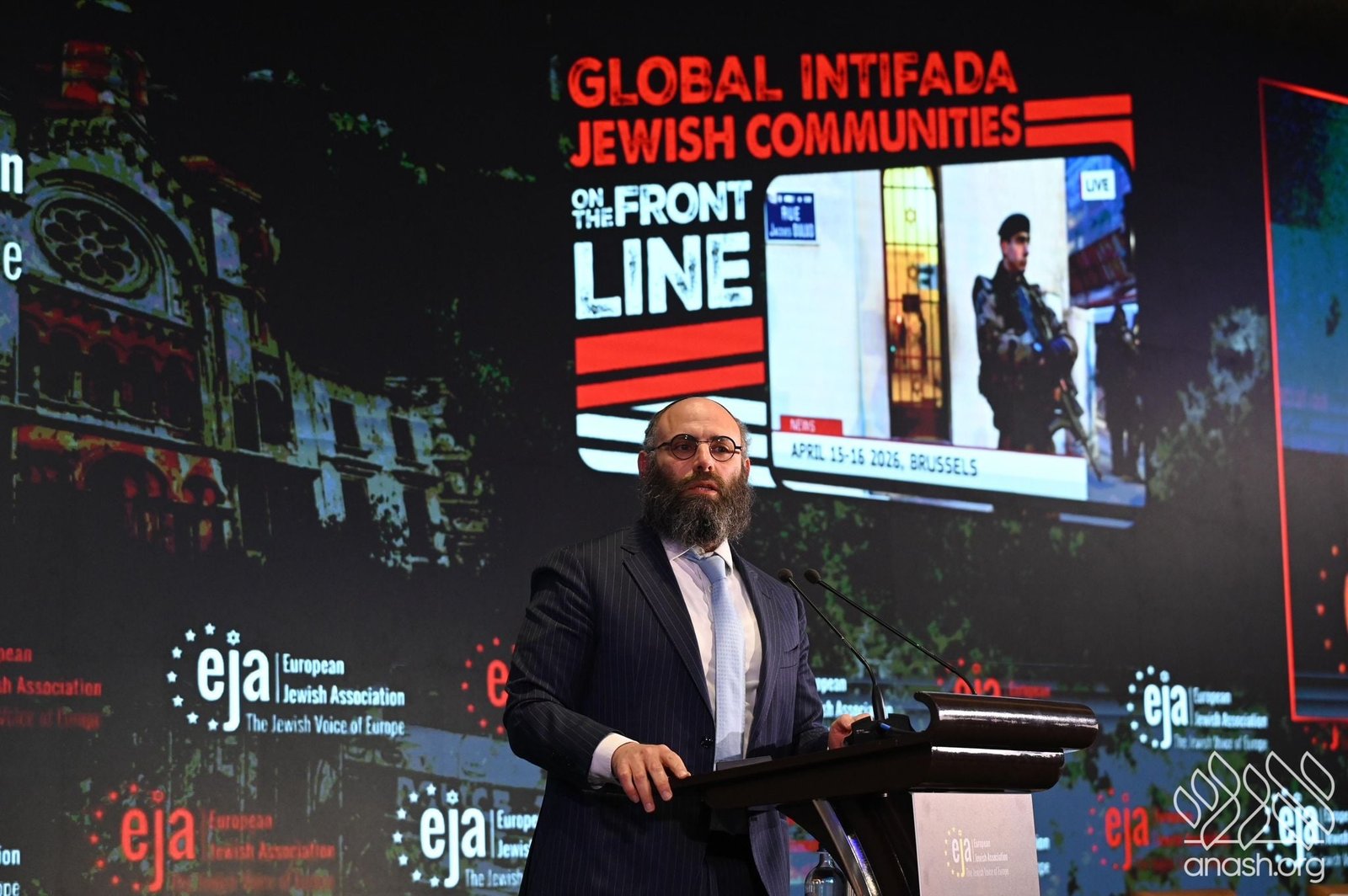 At European Conference, Chabad Activist Pushes for Legal Protection