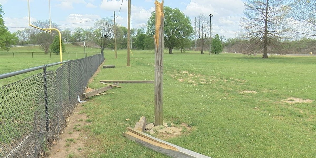 Wylam Gators youth football team raising money after storm destroys scoreboard