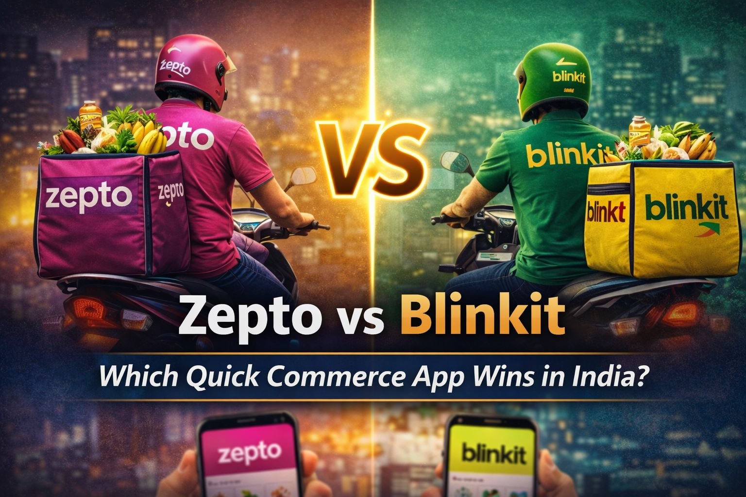 Zepto vs Blinkit