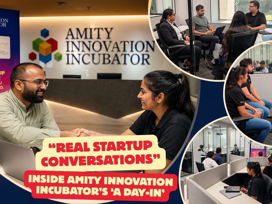 Inside Amity Innovation Incubator’s ‘A Day-In’ Model for Founder–Investor Engagement