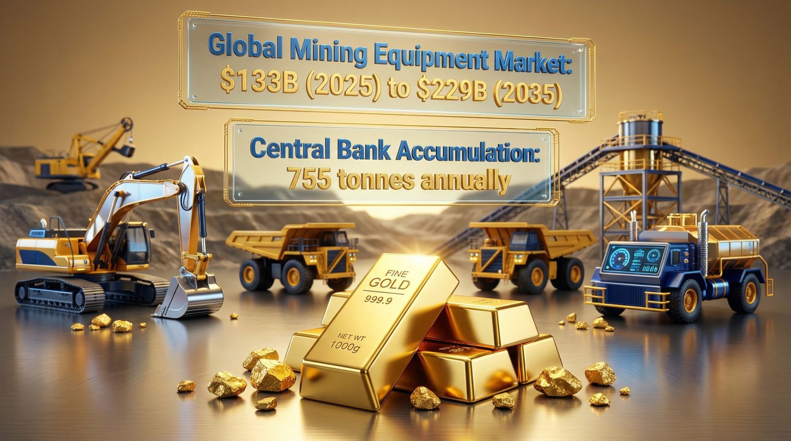 Mining Equipment Demand Surges Amid Gold Boom 2026