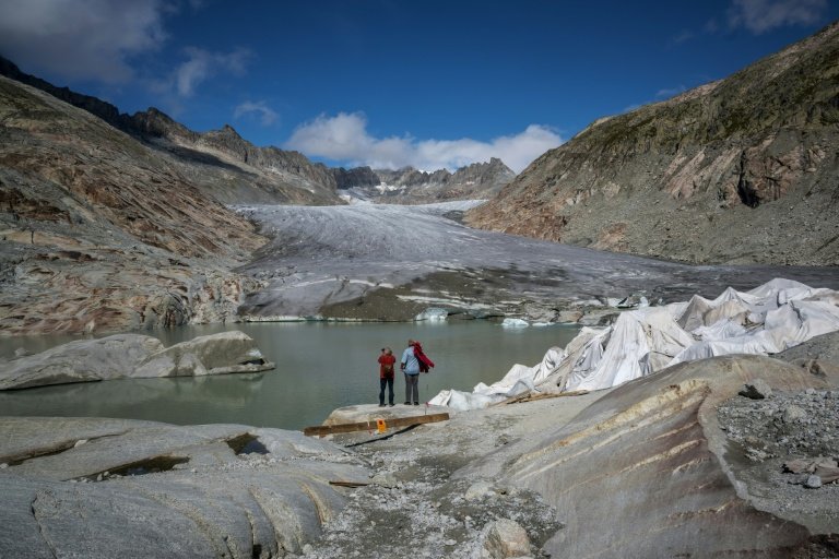 Switzerland's glaciers, which are disproportionately impacted by climate change, have shed a quarter of their mass in the past decade alone, a study warns