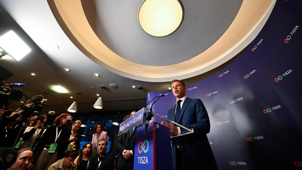 Peter Magyar defeats Viktor Orban in Hungary election as Tisza Party win sends shockwaves through EU and Russia