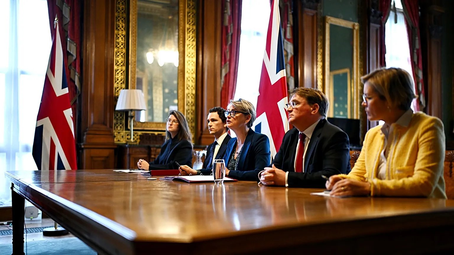 Yvette Cooper hosted the virtual meeting.