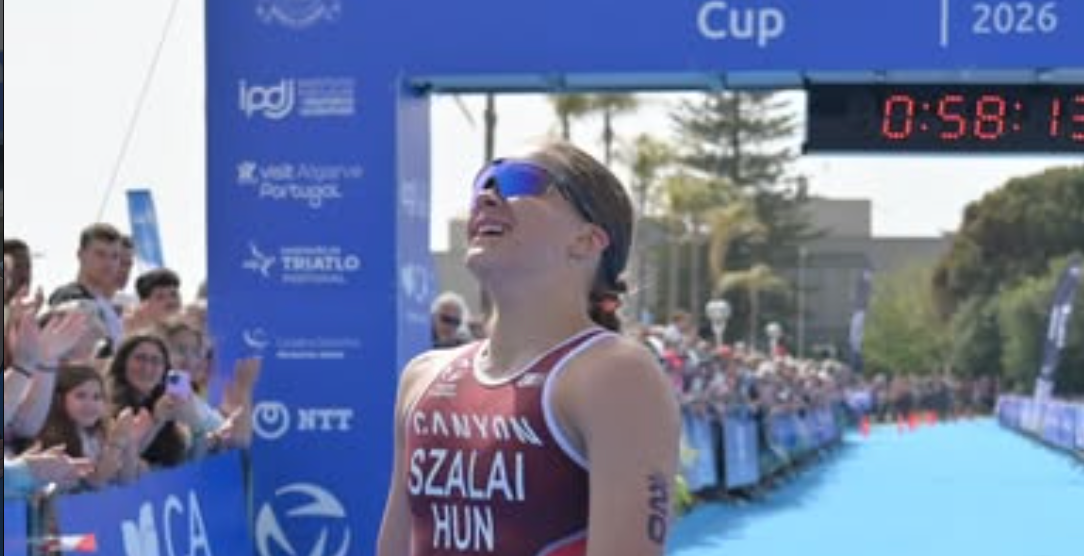 French men dominate Europe Triathlon Cup Monte Gordo, Hungarian Fanni Szalai wins women's race