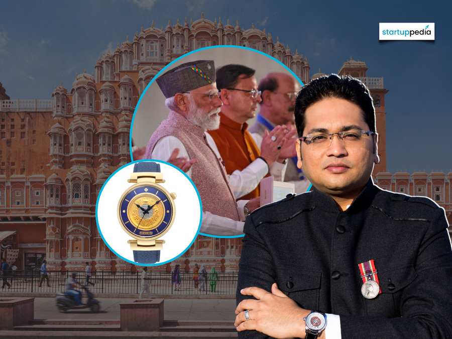This Jaipur Man Once Sold His Car To Make Luxury Watches Based On India's History – Now Worn By PM Modi; Achieved Rs 25 Cr In Revenue