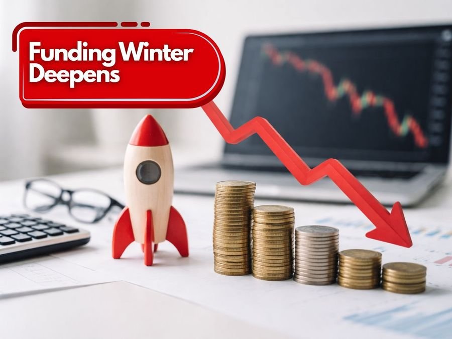 Indian Startups See Sharp Fall in VC Inflows