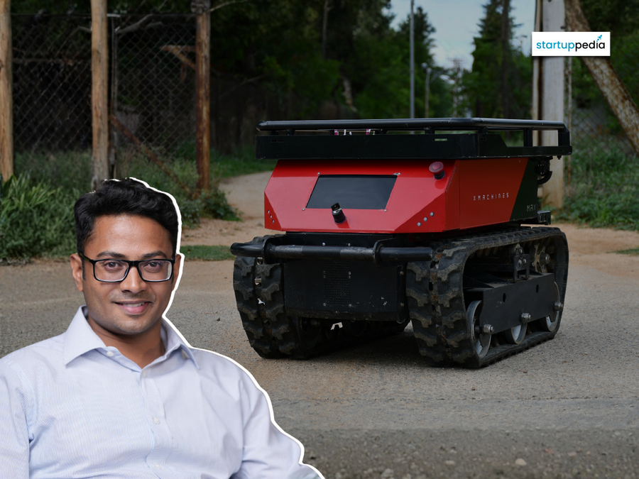 This man founded XMachines to build agri robots for sowing, weeding, spraying, and irrigation; raised Rs 72 lakh on Shark Tank India