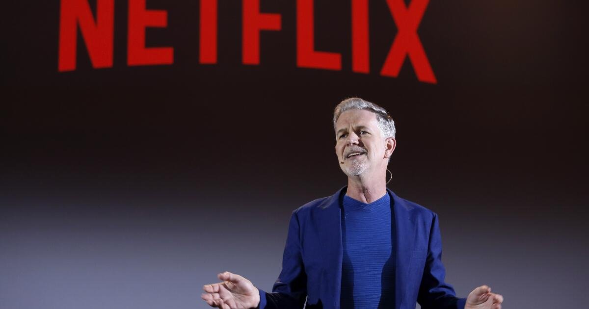 Netflix co-founder Reed Hastings to leave the company, marking the end of an era