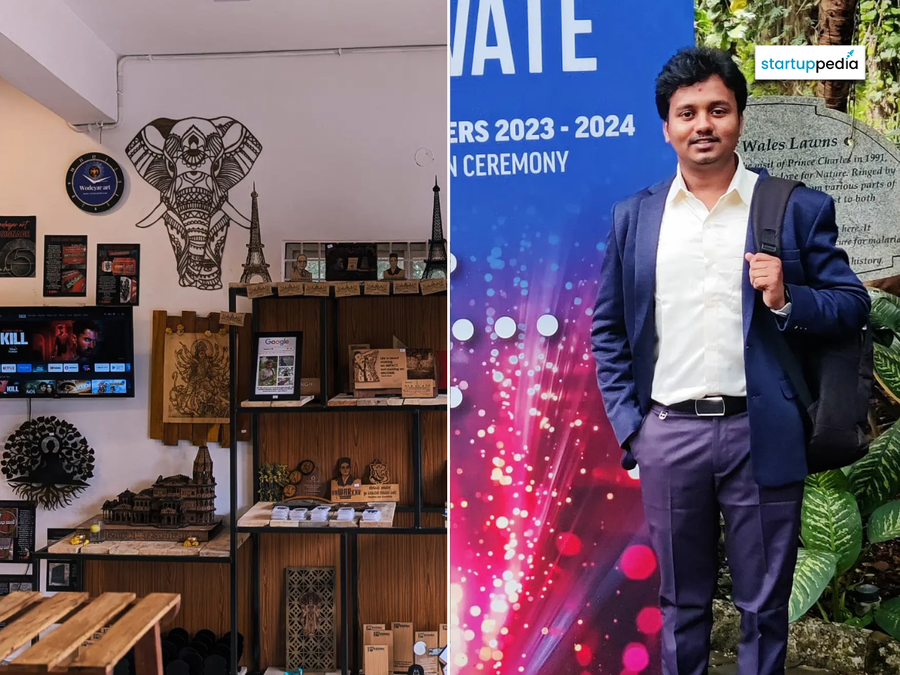 Karnataka’s 27-YO Who Is A Class 10th Dropout Now Makes Rs 2 Cr In Revenue By Handcrafting Custom Wood Products For Companies