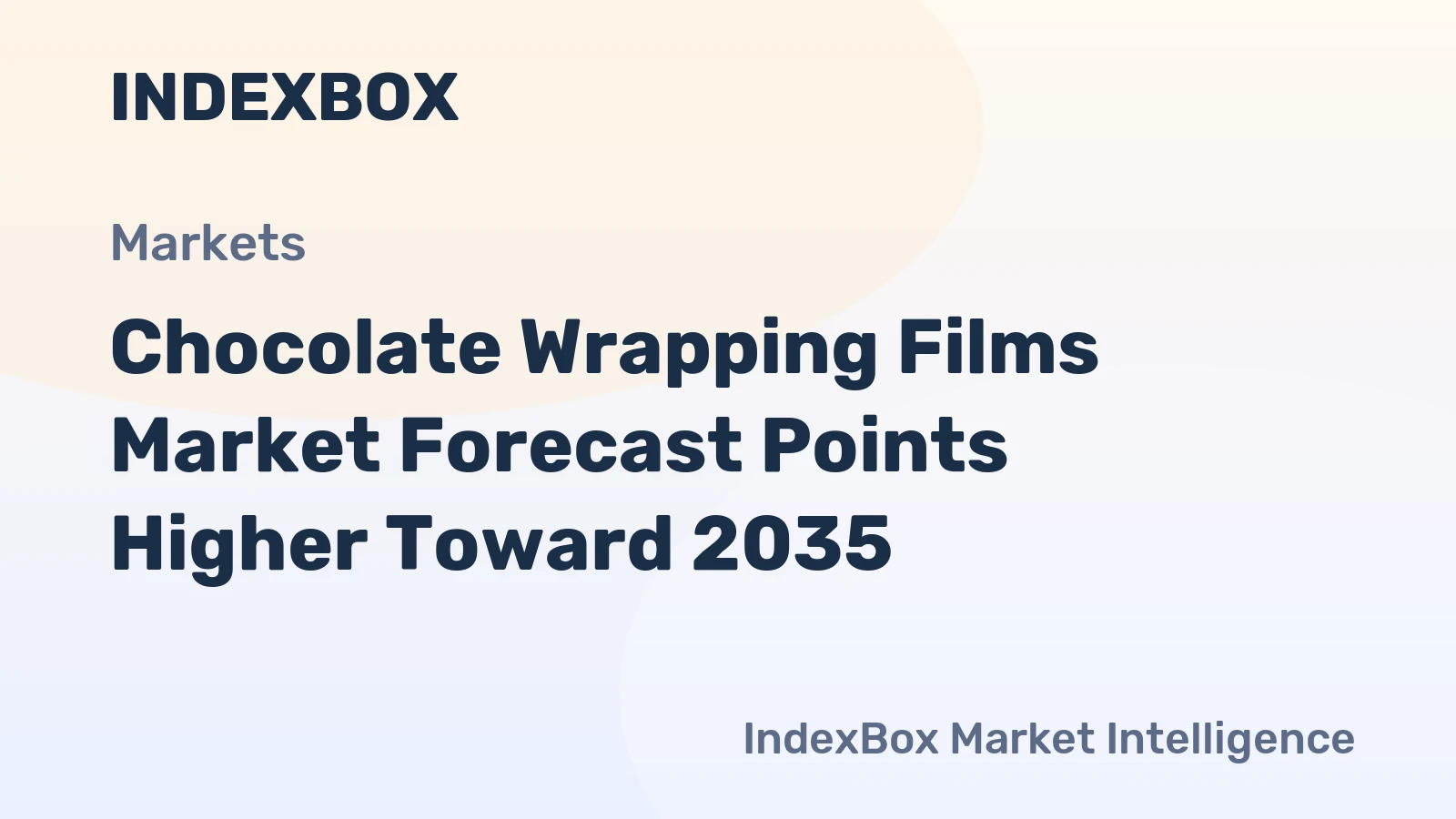 Chocolate Wrapping Films Market To Reach New Heights by 2035 Amid Sustainability and Branding Shifts - News and Statistics