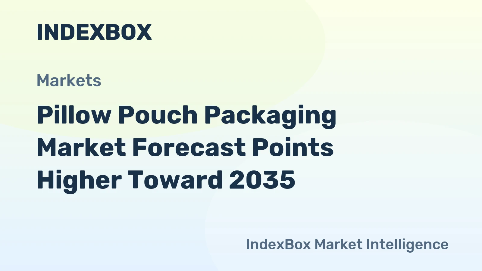 Pillow Pouch Packaging Market Forecast Points Higher Toward 2035, Driven by E-Commerce and Sustainability Demands - News and Statistics