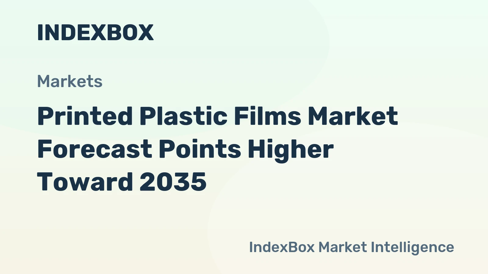 Printed Plastic Films Market Analysis: Demand to Accelerate by 2035 Amid Sustainability Push - News and Statistics