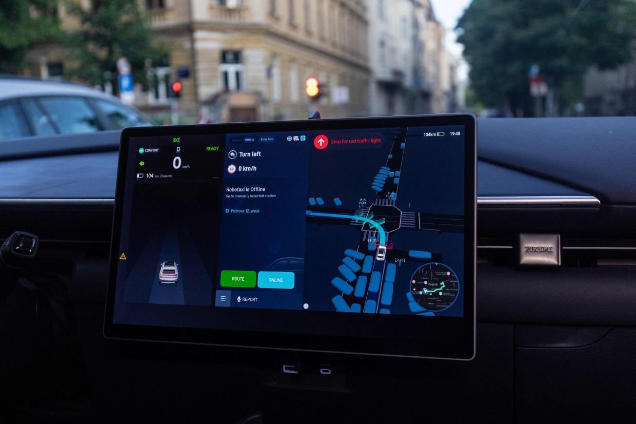 Europe's first commercial robotaxi service rolls out in Croatia