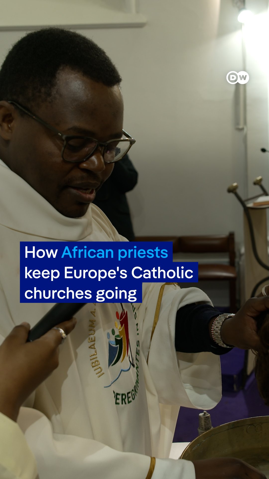 For centuries, European missionaries travelled across the world, including to Africa, to spread Christianity. But today, that flow is reversing. African priests are now increasingly traveling to Europe to serve in European Catholic parishes that no longer have enough clergy. #dwcurrentaffairs