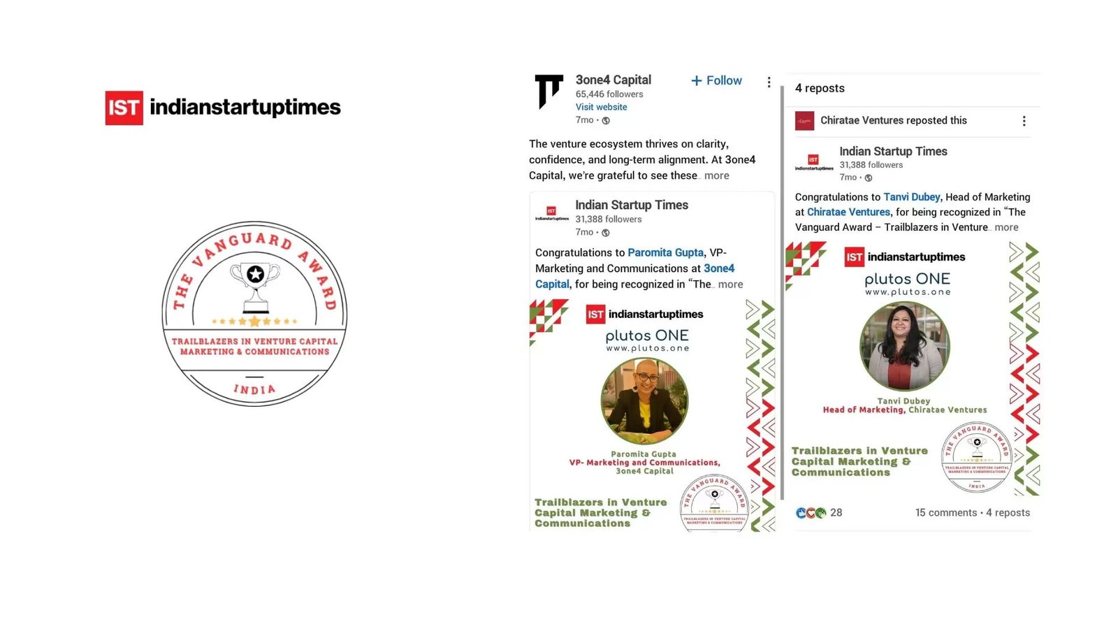 The Vanguard Award – Trailblazers in Venture Capital Marketing & Communications