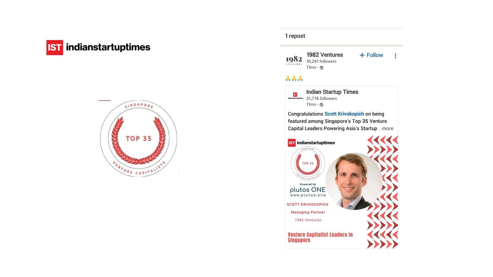 Singapore’s Top 35 Venture Capital Leaders Powering Asia’s Startup Future