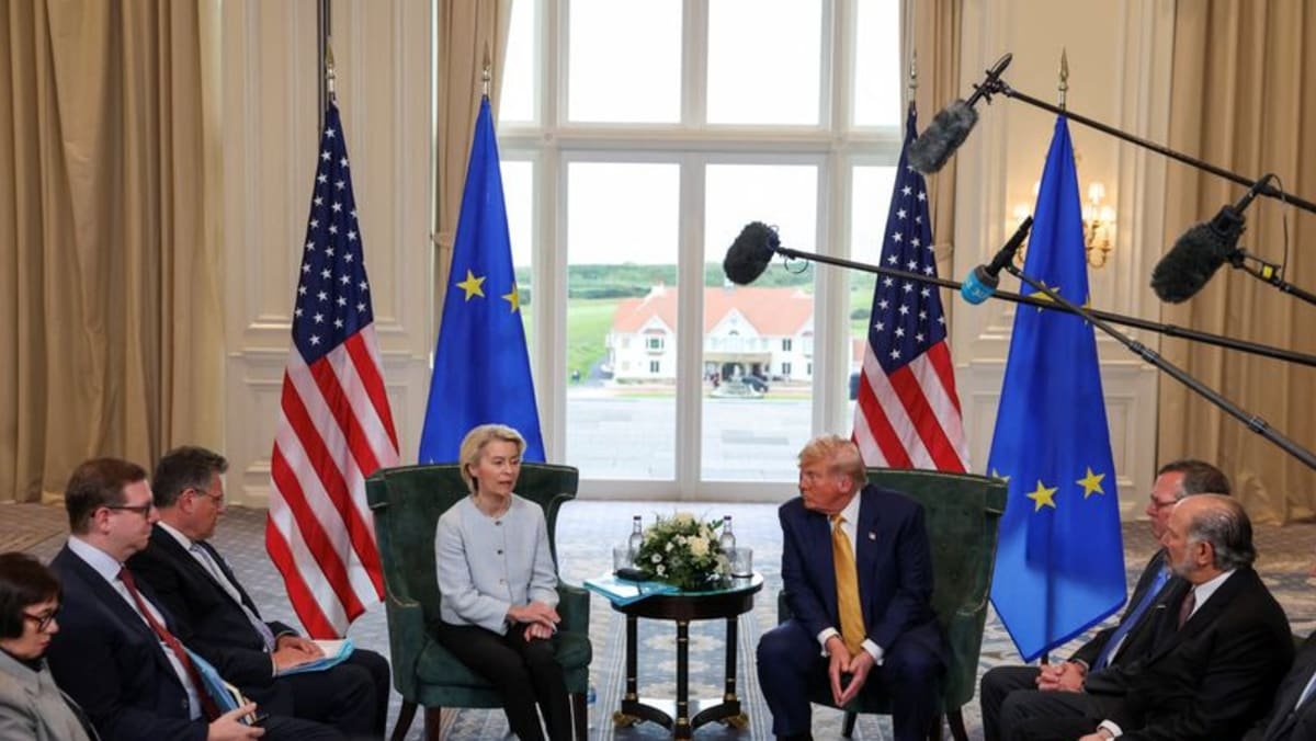 Trump, EU chief seek deal in transatlantic trade standoff