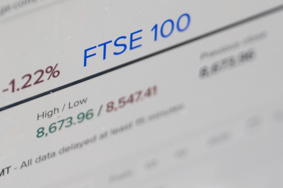 Business news live: Price of silver shoots to 14-year high and FTSE 100 falls before weekend