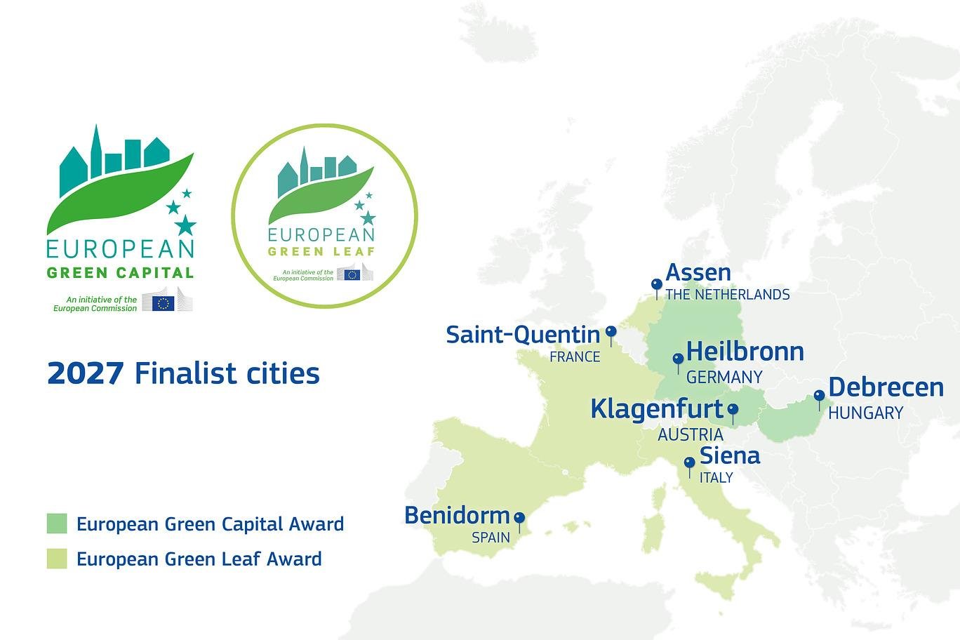 Sustainable Cities, Siena finalist for EU Green Leaf Award