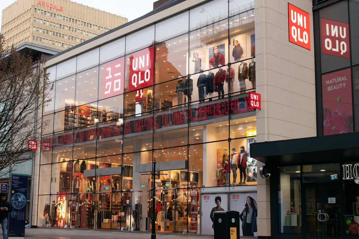 Uniqlo's Manchester shop. Image: John B Hewitt/Shutterstock.com