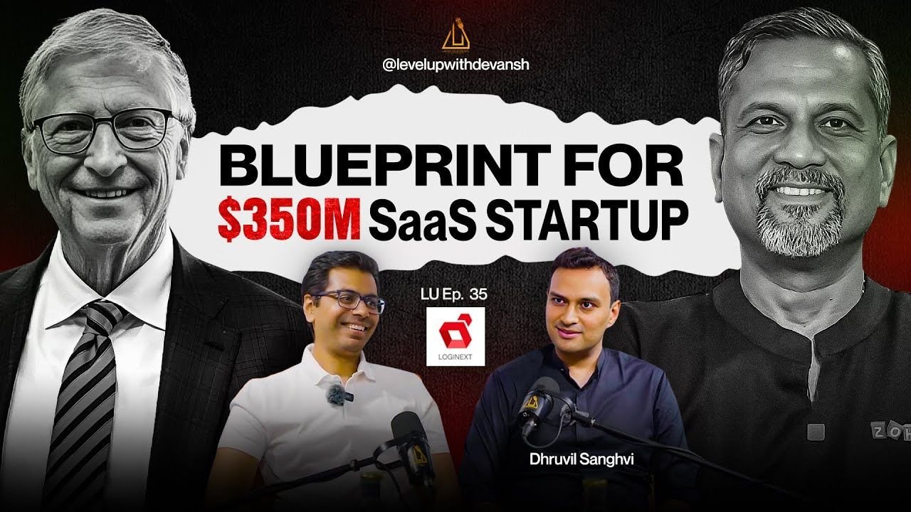 Dhruvil Sanghvi, CEO of LogiNext, Shares $350M SaaS Journey on the Level Up Podcast