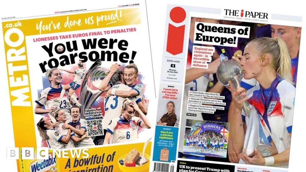 'You were roarsome!' and 'Queens of Europe'
