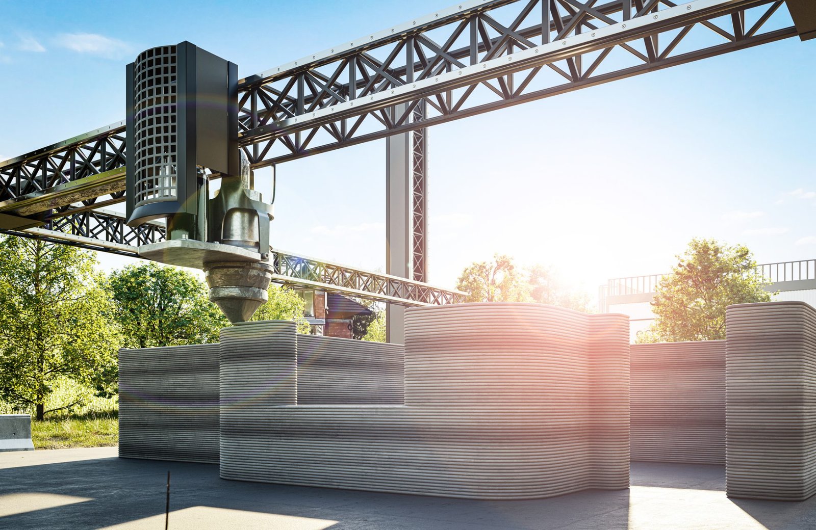 How could 3D-printed geopolymer concrete transform construction in Europe?