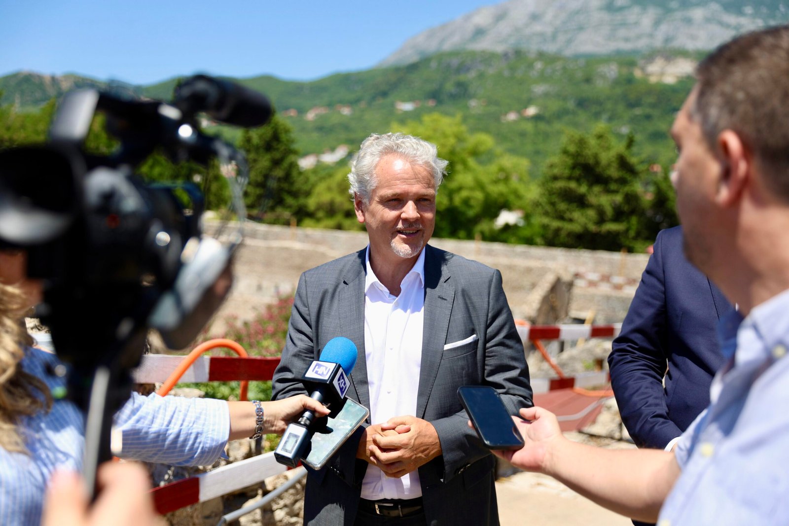 Ambassador Sattler Visits Herceg Novi - Focus on the Reconstruction of Španjola Fortress