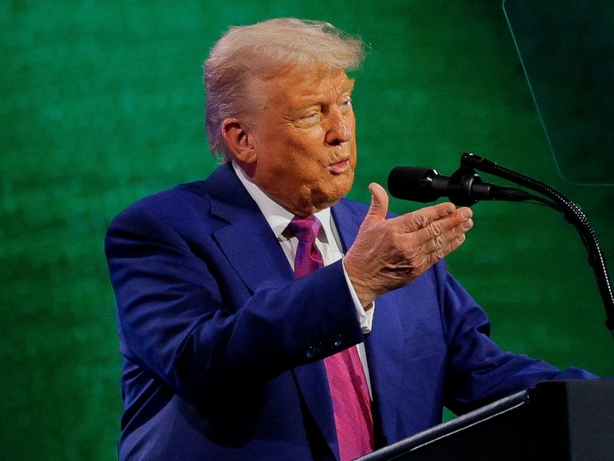 Donald Trump warned Europe on immigration ahead of key US-EU trade talks in Scotland, pushing back on wind energy and threatening tariffs if a deal isn’t reached. (Photo: ANI via Reuters)