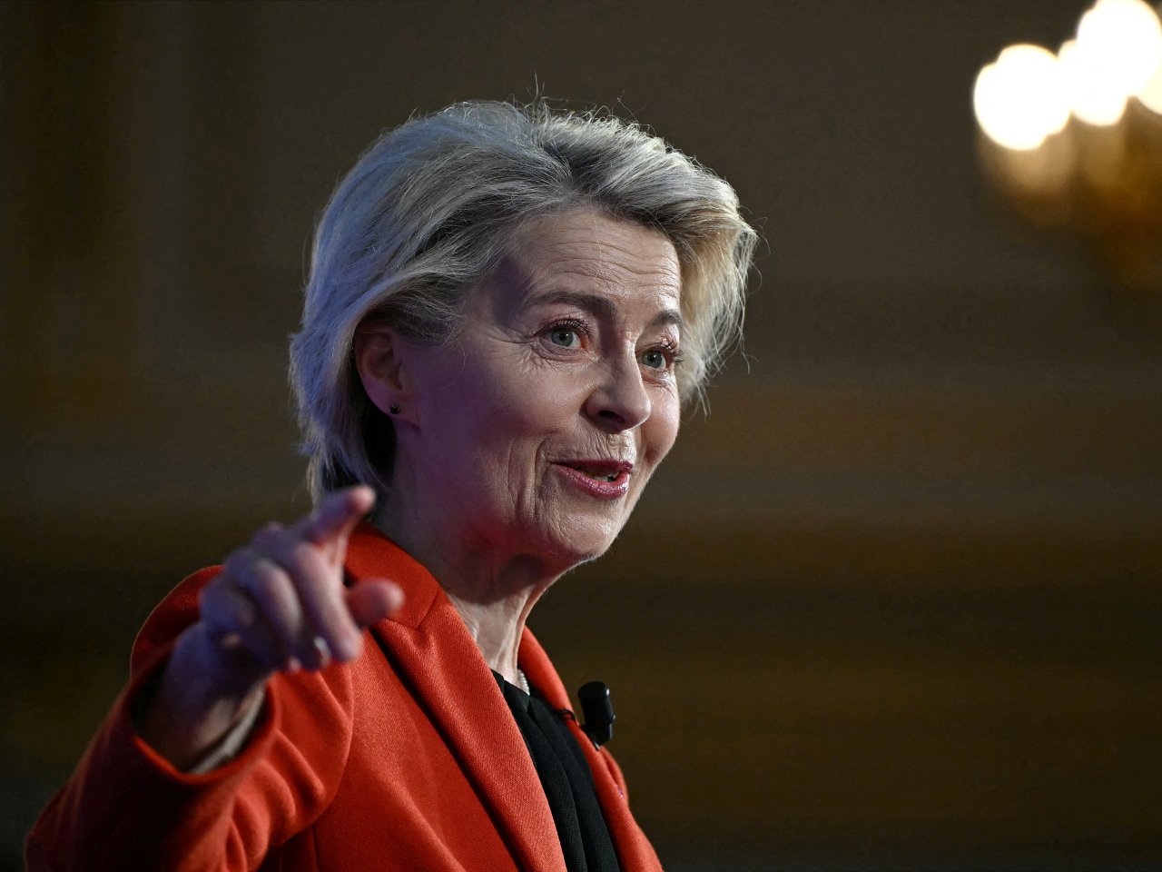 European Commission President Ursula von der Leyen says the EU is ready to retaliate. File photo: Reuters