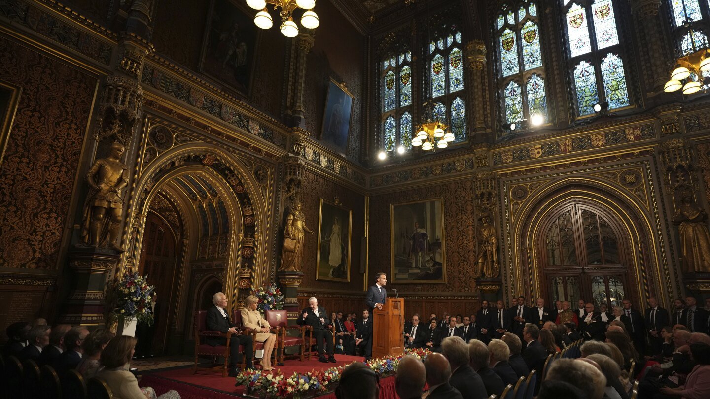 Macron: France and Britain will 'save Europe' during UK state visit