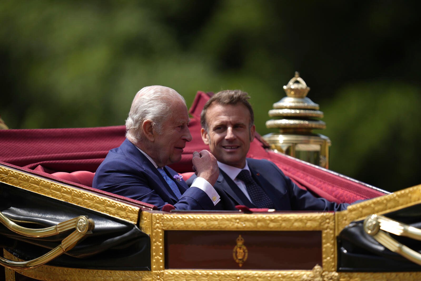 Macron says France and Britain will 'save Europe' as he starts a state visit to the UK
