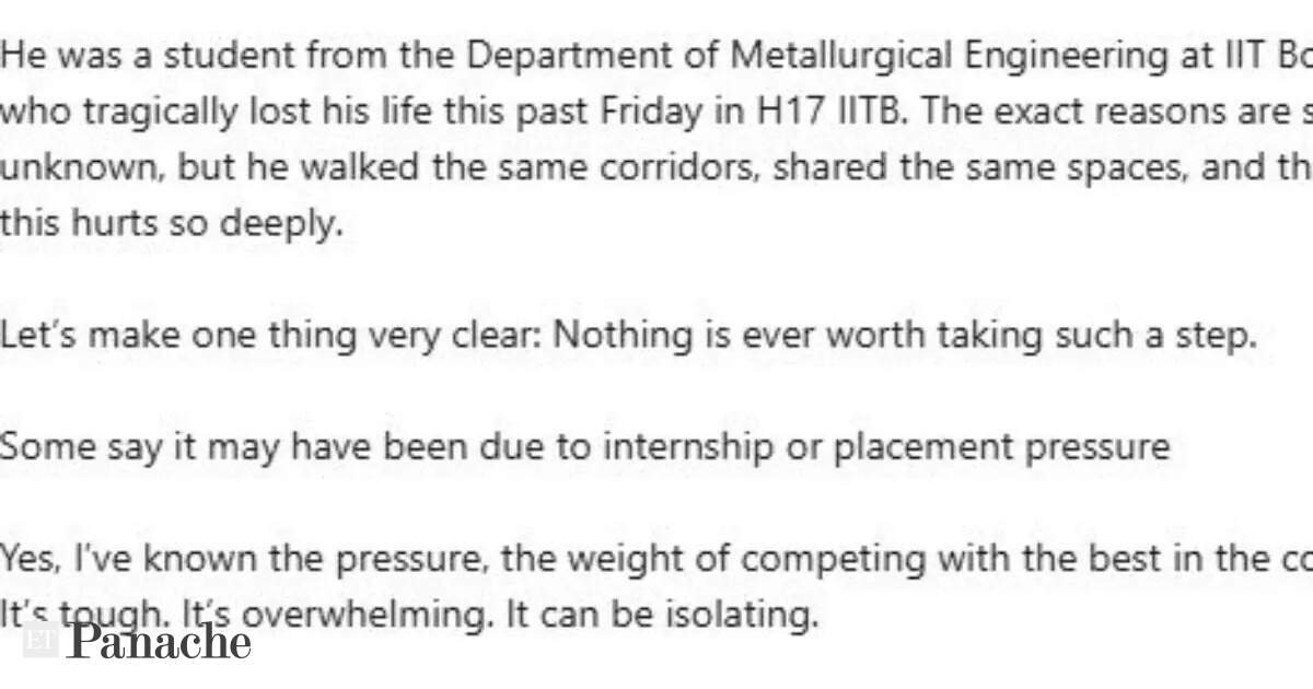 IITian gets trolled for using death in IIT to talk about his startup: 'Can't even let him rest in peace'