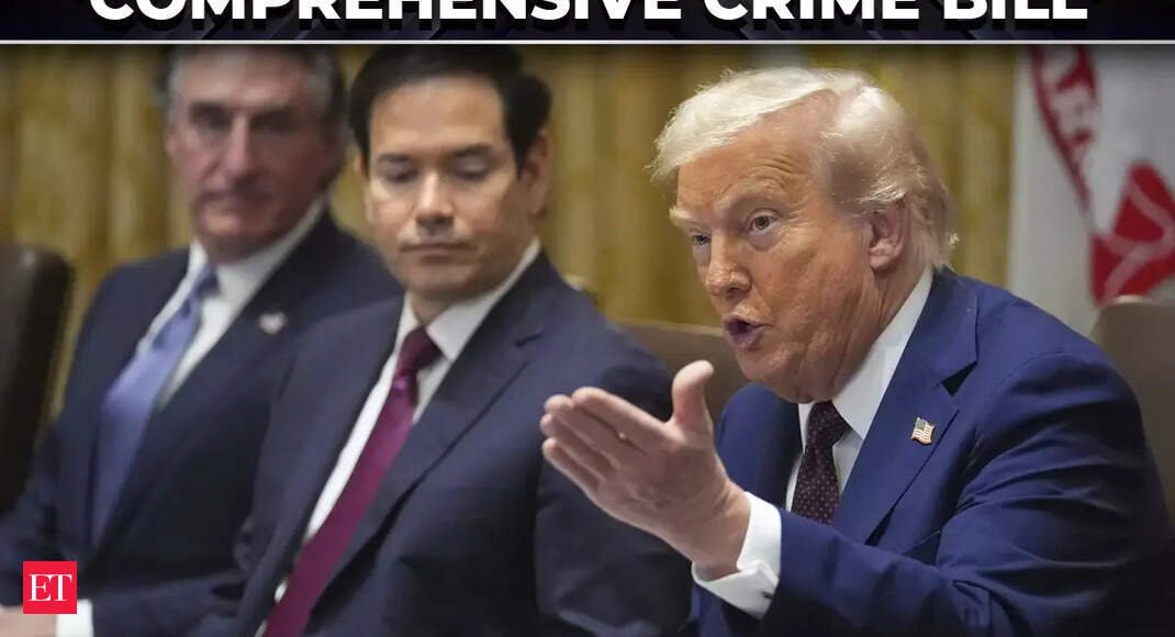 ‘It’s what America needs’: Trump touts new GOP crime bill, claims DC crime dropping amid crackdown - The Economic Times Video