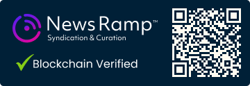 Blockchain Registration, Verification & Enhancement provided by NewsRamp™