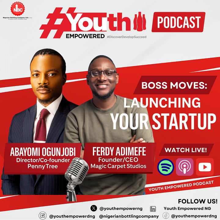Youth empowered podcast showcases bold startup journeys in Nigeria